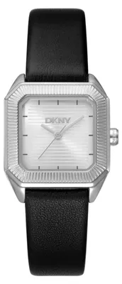 Produktbild von DKNY Damenuhr Quarzuhr schwarz / silber onesize Damen 34 DK1L154L0015