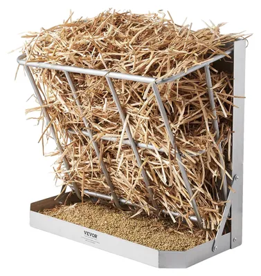 Produktbild von VEVOR Schweinefütterer, 2,2 Scheffel Kapazität, Einzeltür Schweinefütterer, Schwerlaststahl Ferkel Fütterer, Multifunktionaler Trog Creep Fütterer, Outdoor Viehfutterer Farmzubehör für die Fütterung von bis zu 5 Schweinen, 2 In 1 Wandmontierter Futterspender, 1 Pack-c