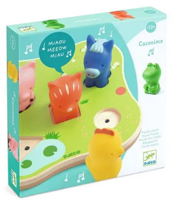 Immagine prodotto di Djeco Caconimo Sound Puzzle - Animali della fattoria