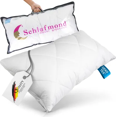 Produktbild von Schlafmond Medicus Clean Allergiker Kopfkissen 40x80 cm waschbar 95 Grad