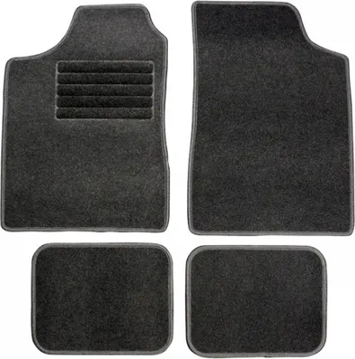 Produktbild von CARPOINT Universal-Fußmatten Universal-Automatten 0310033 Vorne und Hinten