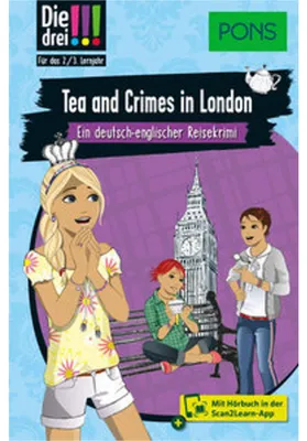 Produktbild von PONS Die Drei  - Tea and Crimes in London