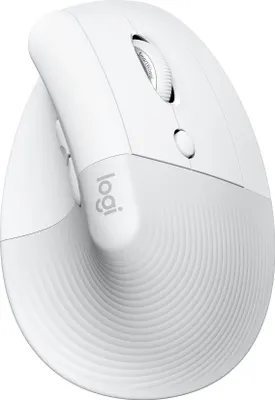Image de Logitech Lift Blanc Souris verticale ergonomique