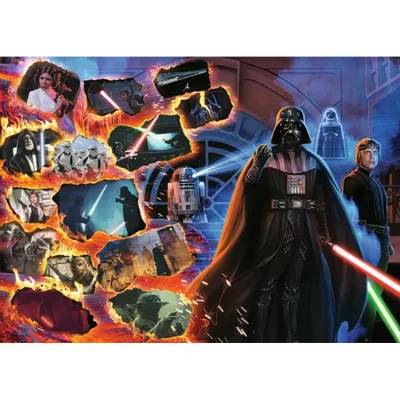 Produktbild von Puzzle Star Wars Villainous: Darth Vader (1000 Teile)