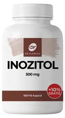 Obrázok produktu pre Inozitol 500 mg - 110 kapsúl - Dr. Fleming