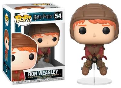 Image de Funko Pop! Ron Weasley na Miotle - Figurki Winylowe z Serii Harry Potter