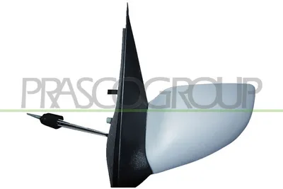 Produktbild von PRASCO FD0527124 Außenspiegel Seitenspiegel Links für FORD Fiesta Mk4 Schrägheck (JAS, JBS) Konvex Grundiert Manuell