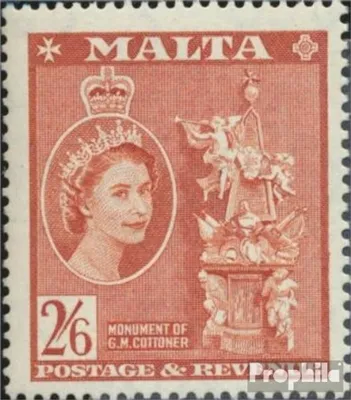 Produktbild von Briefmarken Malta 1956 Mi 250 postfrisch Landesmotive