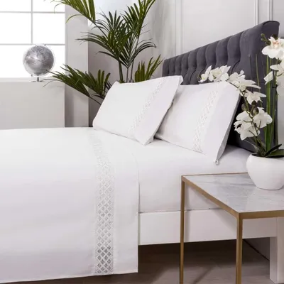 Productafbeelding van ARTean Beddengoedset, 150 perkal, draaddichtheid 200, Sarria, wit