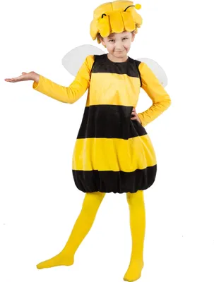 Produktbild von Biene Maja Kinderkostüm - Fasching Tierkostüm Kindergröße: 110-116