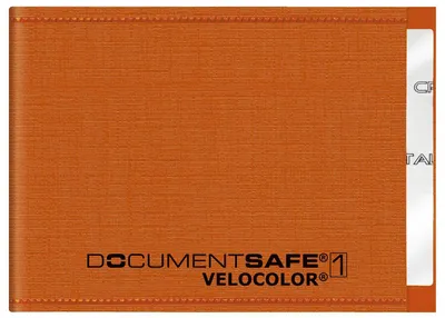 Obrázek produktu pro VELOFLEX 3271330 Pouzdro na kreditní karty Document Safe® oranžové