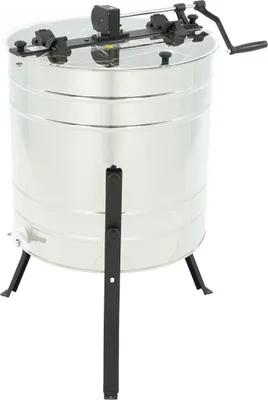 Produktbild von LYSON 4-Waben Honigschleuder Diagonalschleuder Ø600 Manuelle für 4 Rähmchen Universal Honeyextractor Tangentialschleuder Handantrieb Imkerei