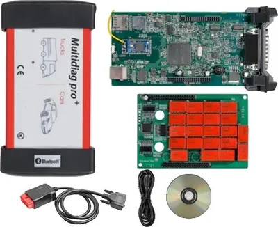 Obrázek produktu pro Diagnostický nástroj OBD2, TCS Multidiag Pro DS, Keygen, 1,8 m, modrý NEC