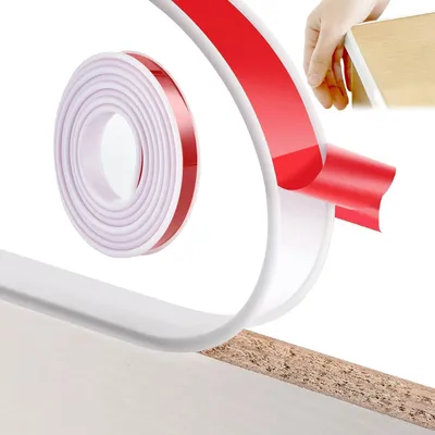 Produktbild von Ecken- & Kantenschutz Kantenschutz, selbstklebendes Kantenband, 5 m, Kantenband selbstklebend für Schrankkanten, Deckenkanten, Arbeitsplatten, Tische,