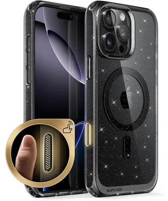Produktbild von Schutzhülle für iPhone 16 Pro Max 6,9'' MagSafe Slim Transparent GSchwarz