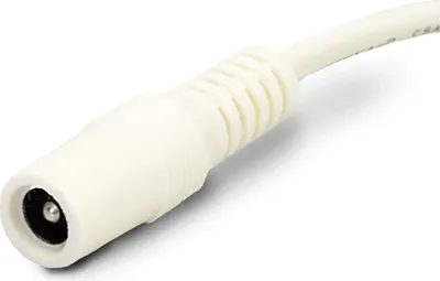 Produktbild von ISOLED Anschlussleitung mit Rundstecker FEMALE 1,5m weiß