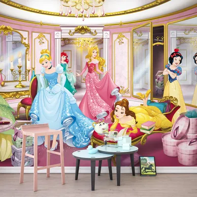 Produktbild von Disney Fototapete von Komar "Princess Mirror" - Größe 368 x 254 cm, 8 Teile
