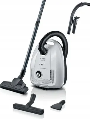 Produktbild von Staubsauger Bosch 600W Parkett Hepa Tasche Leise Weichen Rädern