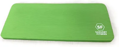 Imagen del producto de Almohadilla protectora para rodillas, de 15 mm de grosor, color verde, para pilates y yoga