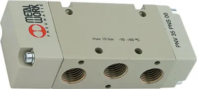 Produktbild von Riegler 5/2-Wegeventil, pneumatisch, bistabil, Anschluss G 1/2, DN 15
