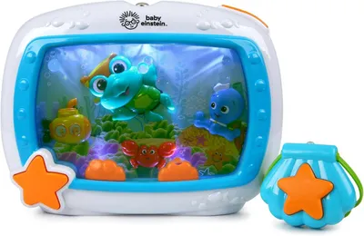 Obrázok produktu pre Baby Einstein – Nočná lampička "Morské sny" s diaľkovým ovládaním – svetlá a melódie