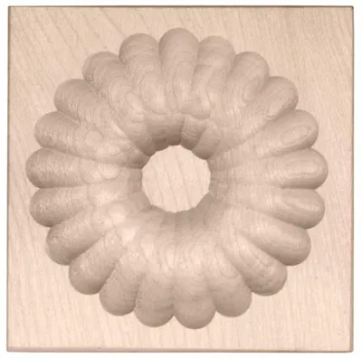 Produktbild von Backform Schwäbische Ringe aus Holz 9 cm
