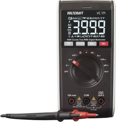Produktbild von VOLTCRAFT VC171 Hand-Multimeter digital CAT III 600 V Anzeige (Counts): 4000