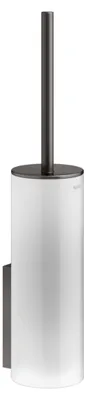 Immagine prodotto di KEUCO EDITION 400 Ensemble brosse de toilette, avec couvercle, 11564359000, 11564359000