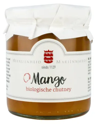 Obrázok produktu pre mangové chutney Heerlijkheid Mariënwaerdt, 260 g – Ovocné a aromatické, prírodné