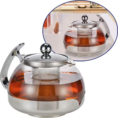 Produktbild von Haushalt International Teekanne mit Filter 1,2l