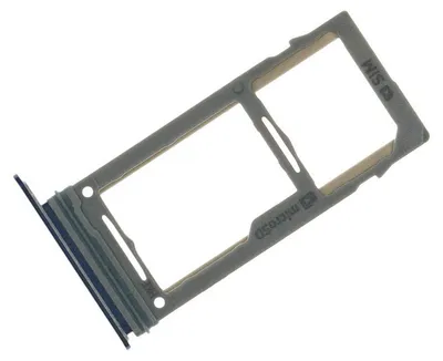 Produktbild von Samsung Galaxy Note 9 (SM-N960F) Sim Karten Halter Tray Fach, Blau