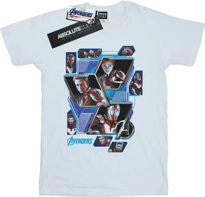 Produktbild von Marvel - "Avengers Endgame" T-Shirt für Herren BI8665 (3XL) (Weiß)