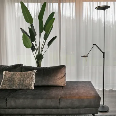 Produktbild von Steinhauer - stehlampe - Zodiac LED - schwarz - kunststoff metall - designlampe - LED - 2107ZW