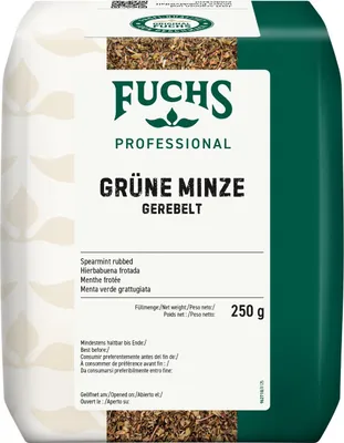 Image de Fuchs Professional Menthe verte en feuilles aromatique paquet de 250g