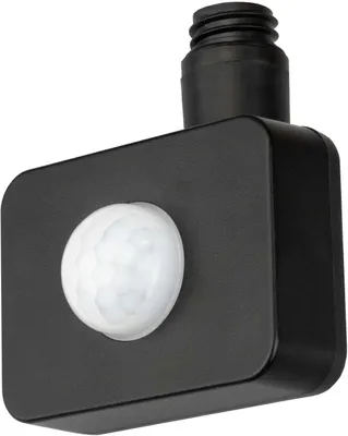 Produktbild von Ledvion Bewegungsmelder PIR IP65, Bewegungsmelder Wireless, Schwarz Bewegungsmelder, Deckenmontage, 120° schwenkbar, Reichweite 2 bis 8m, Wandmontage Lichtsensor Schwarz, Einbruch