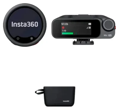 Image de INSTA360 Mic Pro 1 TX + 1 RX - Noir