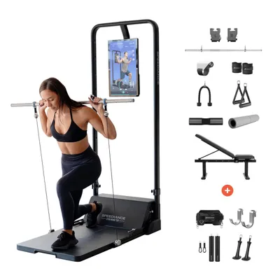 Produktbild von Speediance Gym Monster| Kraftvolles All-in-One-Heimgerät, 220 lb digitales Gewicht, platzsparend|Works Plus-DE