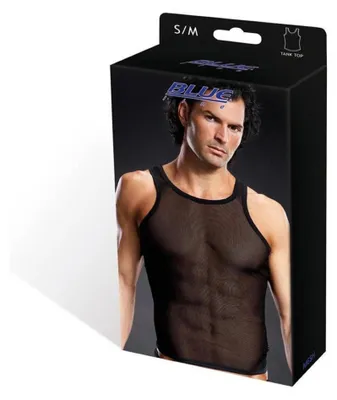 Productafbeelding van Blue Line Pro-Mesh Tanktop, zwart, maat S/M