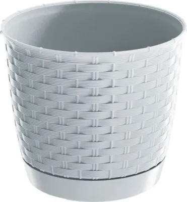 Zdjęcie produktu dla Doniczka Ratolla okrągła biała 14,5 cm