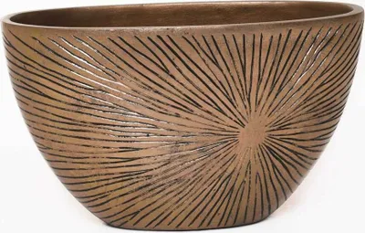 Immagine prodotto di Vaso decorativo CHANTANT in fibra di vetro Solisgold 37x18x21 cm