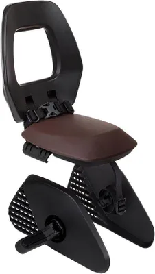 Productafbeelding van Kinderzitje Fiets - Achterzitje Kind - Veilig Vervoer - Opvouwbaar Ontwerp - Tot 35 kg - Zwart Bruin