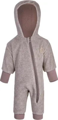 Produktbild von Babyoverall FLEECE BAMBUS Outlast® - Braun Meliert/Nuss
