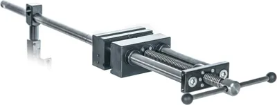 Produktbild von Alzmetall ALZ120-T Bohrschraubstock (Maschinenschraubstock) Spannweite 120mm