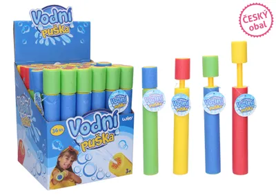 Produktbild von Wasserpistole Eva 29 cm – Tschechische Verpackung