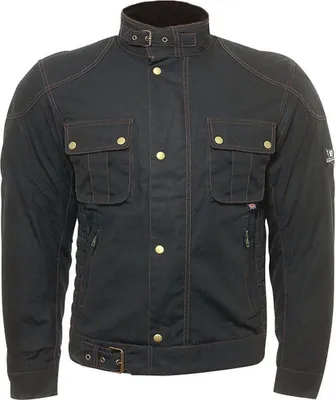 Produktbild von Bores Carlo Wachsjacke, schwarz, 4XL