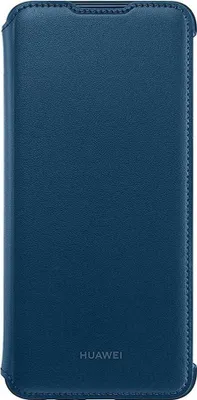Image de HUAWEI HW51992903 - Wallet Flip Cover Blue Y7 2019