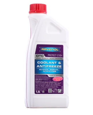 Produktbild von RAVENOL OTC Concentrate Protect C12+ Kühlmittel Kühlerfrostschutz 1,5L Violett Antifreeze Konzentrat G12+