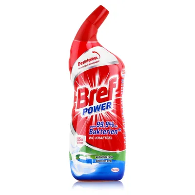 Produktbild von Bref Power WC-Kraftgel gegen 99,9% gegen Bakterien 750ml (1er Pack)