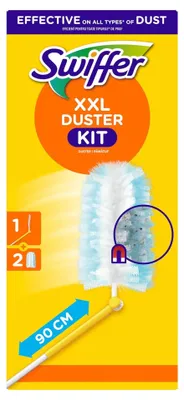 Immagine prodotto di Swiffer Duster XXL starter kit di pulizia con 2 ricariche bianco