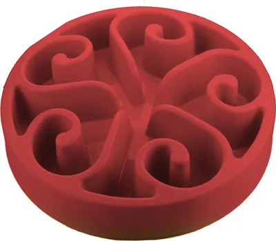 Immagine prodotto di Mangiare lentamente vivere più a lungo fiore intenso rosso m